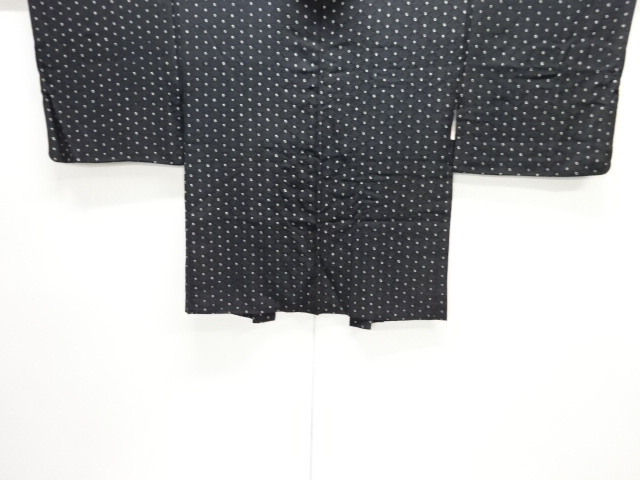 JAPANESE KIMONO / ANTIQUE HAORI / SILK / SHIBORI / MATSUKAWABISHI